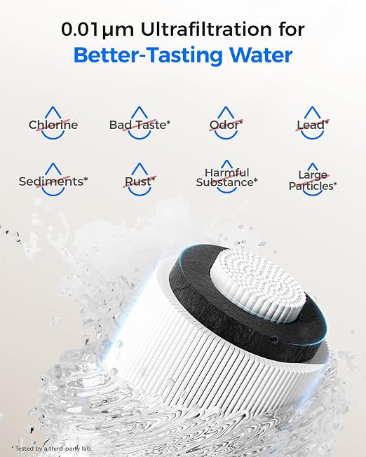 Waterdrop 15UA-UF 0.01 μm Ultra Filtration Under Sink Water Filter System - Image 4