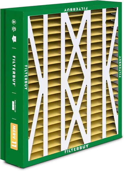 Filterbuy 21x23.5x5 Air Filter MERV 11 Superior Pet & Allergy Defense, Pleated - Image 8