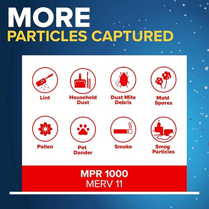 Filtrete 12x30x1 AC Furnace Air Filter, MERV 11, MPR 1000, Micro Allergen - Image 5