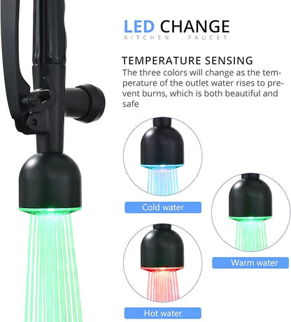 Fapully Black Kitchen Faucet - Image 2