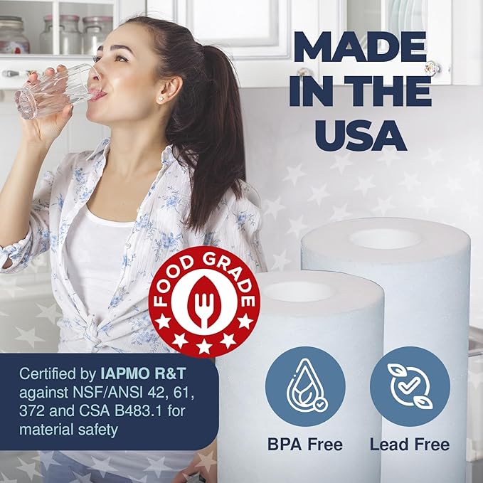 1 Micron Well Water Filter 10x4.5 Replacement - Image 2
