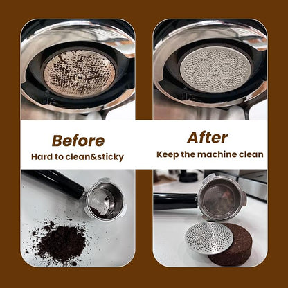 2Pack Stainless Steel Espresso Puck Screen - Image 4