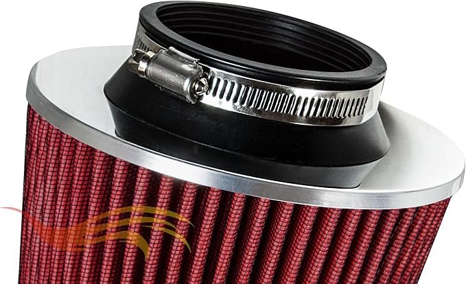 Rtunes Racing Universal Clamp-On Air Filter, Standard Cone, Dry Washable Design - Image 4
