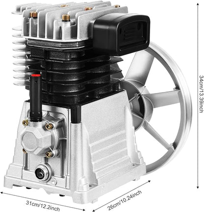 Air Compressor Pump Head, 3hp Air Compressor Pump-Head, 2200w Portable - Image 2