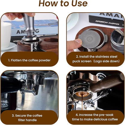 53.3mm Espresso Puck Screen - Image 3