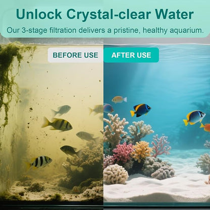 16 Packs Aquarium Filter Media Kit Compatible - Image 6