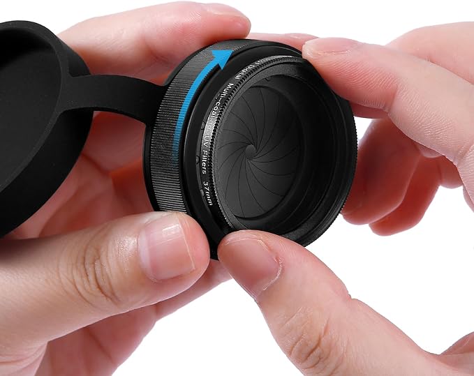 Adjustable Iris Aperture Diaphragm Filter Pack M30 to M37 Iris Aperture - Image 5