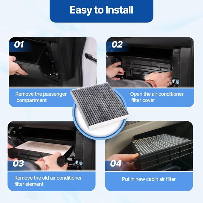 RUITO Cabin Air Filter, Compatible - Image 5