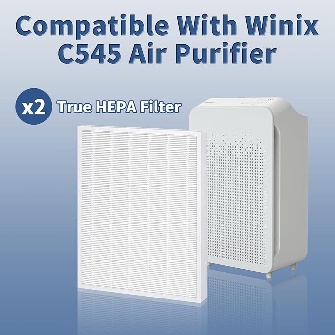 2 Pack C545 True HEPA Replacement Filter S Compatible - Image 3