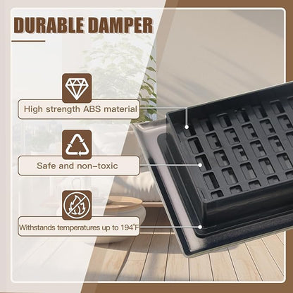 Bronze Color Floor Register Heavy Duty Walkable Steel Ease Adjust Air Vents - Image 4