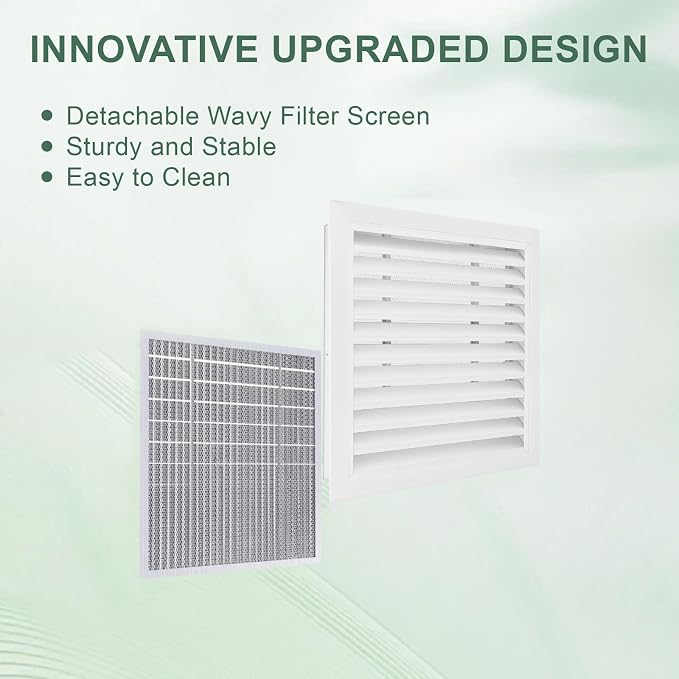 2-Pack 20"x20" Gable Vent - Image 5