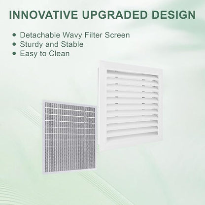 2-Pack 20"x20" Gable Vent - Image 5