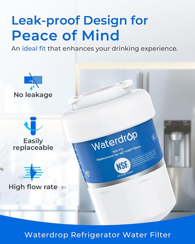 Waterdrop WD-F13 Replacement for GE® MWF®, SmartWater® MWFP, HDX FMG-1 - Image 4