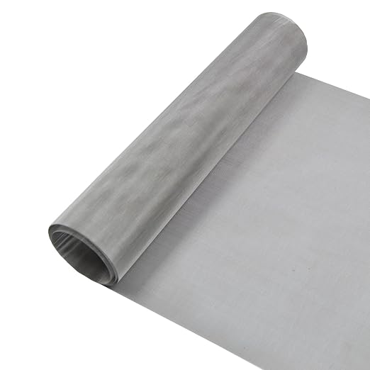 304 Stainless Steel Mesh 100Mesh, 15.7"x47.2" Metal Mesh Screen, Woven Fine by welcometoyagjia