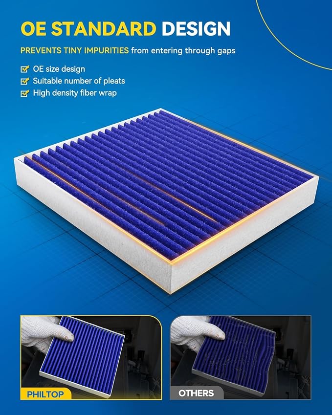 PHILTOP Cabin Air Filter, Replacement - Image 3