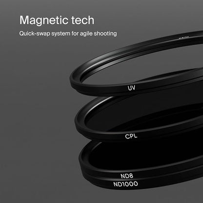 Urth 43mm Magnetic UV, Circular Polarizing, ND1000 Lens Filter Kit - Image 4