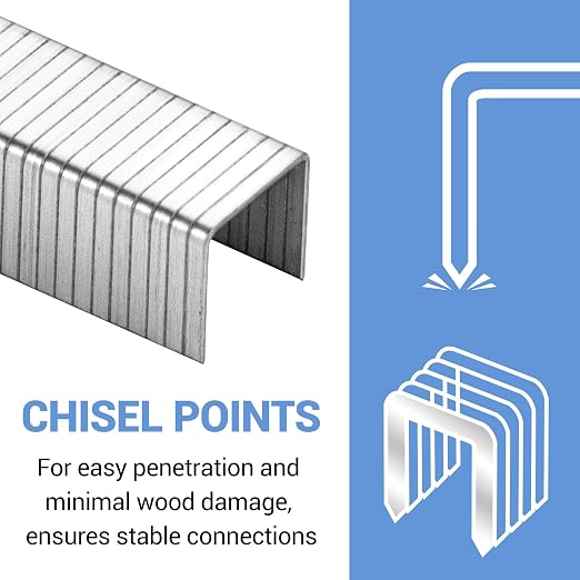 meite T-50 Staples, 1/2 Inch Heavy Duty Staples - Image 7