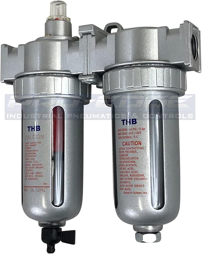 1/2" Compressed air in line Filter & Desiccant air Dryer Combination FLM12 by THB