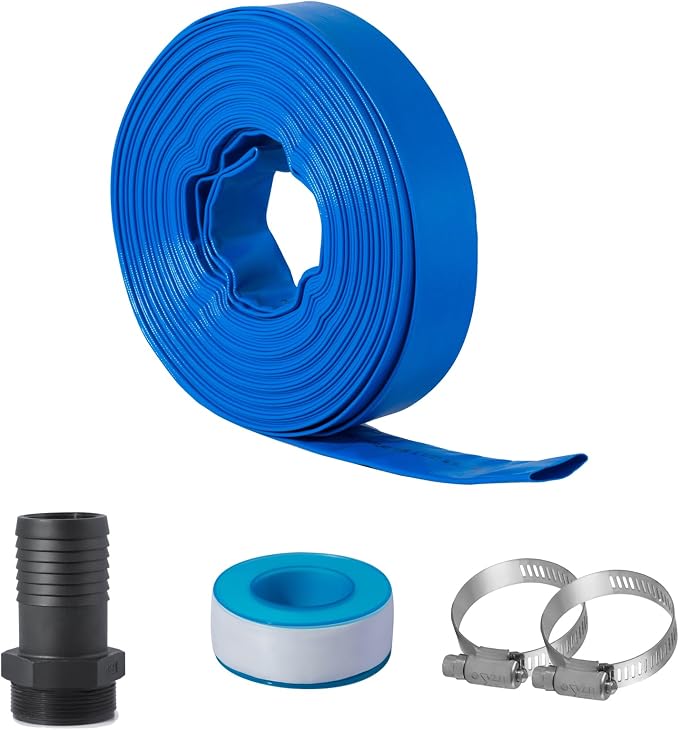 Eastrans 2 in x 50 ft Pool Backwash Hose Kit - Image 7