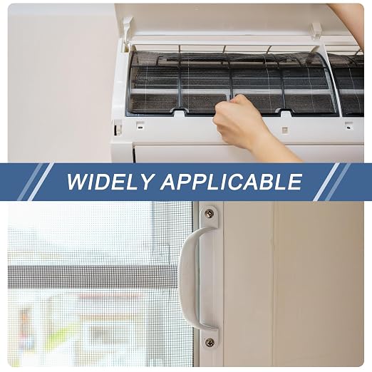 uxcell 120 Mesh 118" x 16" Woven Wire Mesh, 304 Stainless Steel Air Vent Filter - Image 6
