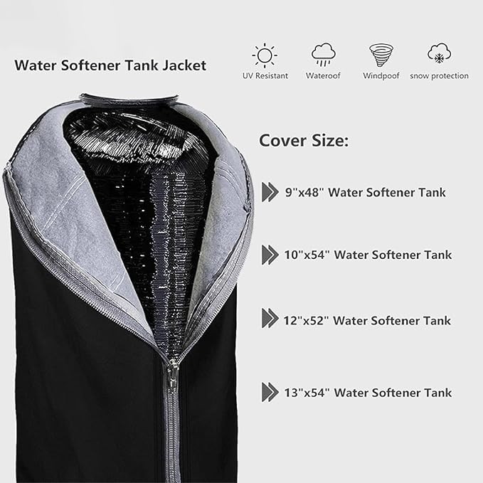 Water Softener Cover – Heavy Duty Tank Protection Fabric, Waterproof Equipment - Image 8