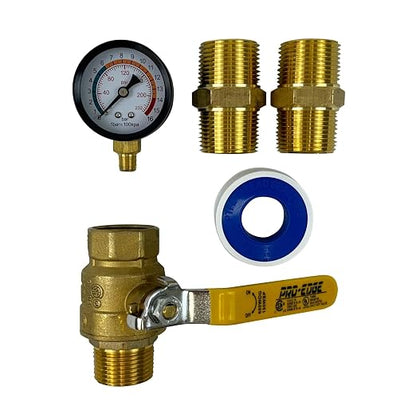 1/2" NPT Industrial Moisture Removing Particulate Filter Water Separator and Oil - Image 4
