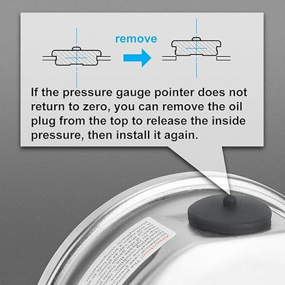 2-1/2" Dial Size, 0-100 Psi Pressure Gauge, Glycerin Liquid Filled, 1/4" NPT - Image 6