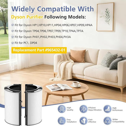 Upgraded 2-in-1 Replacement Filter Compatible - Image 3