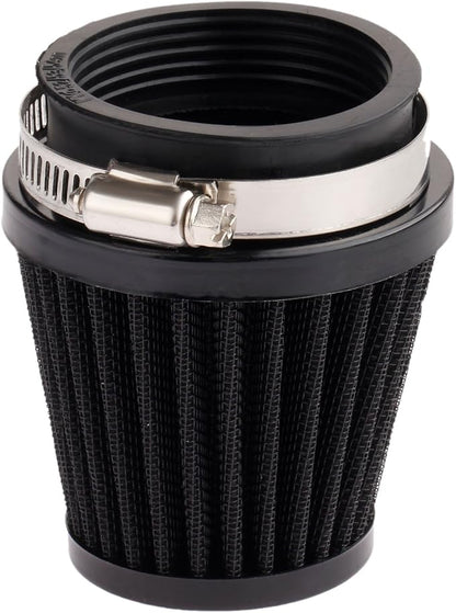 Mtsooning Air Intake Filter Pod, 54mm/2.12" Tapered Clamp-on Breather, Inlet by Mtsooning