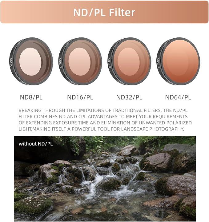 ND32/PL Filter Compatible with Insta362 GO Ultra Camera ND Lens Filter - Image 7