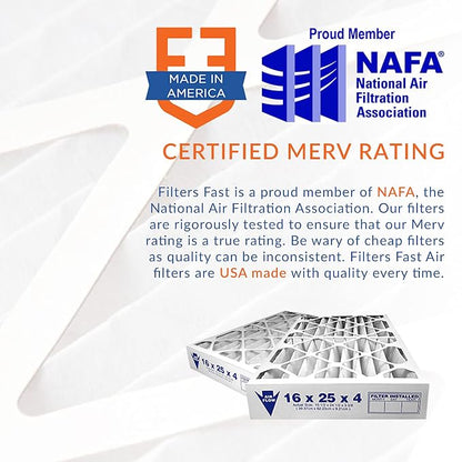 Filters Fast 16x24x1 Air Filter MERV 11, Made in the USA, Actual Size: - Image 4