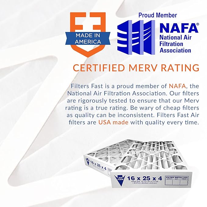 Filters Fast 14x22x1 Air Filter MERV 11, Made in the USA, Actual Size: - Image 4