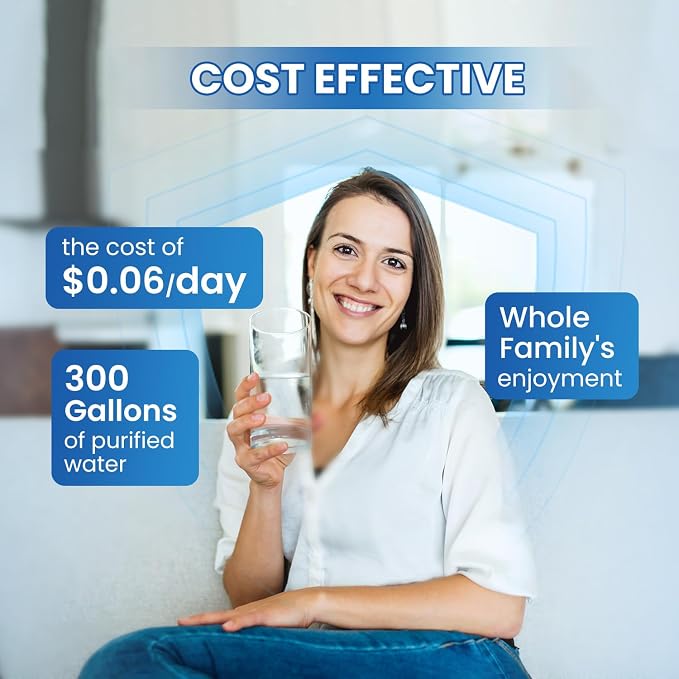 GOLDEN ICEPURE RWF0600A Refrigerator Water Filter Replacement - Image 6