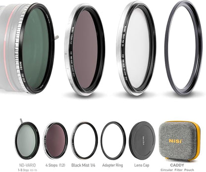 NiSi - 77mm Swift System VND Mist Kit, 1-5 Stop True Color Variable Neutral - Image 2