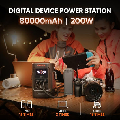 Jackery Explorer 240D Power Bank, LiFePO4 Battery 256Wh Portable Power Station - Image 2