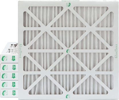 16x16x2 MERV 10 2" Inch Pleated Air Filters By Glasfloss. Box of 6. Actual by Glasfloss