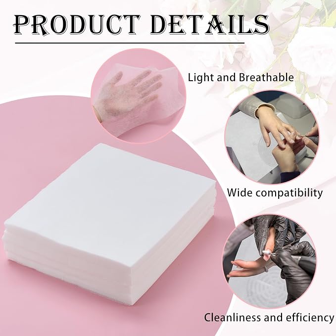 600 Sheets Nail Dust Collector Filter Paper Disposable Nail Dust Suction - Image 4