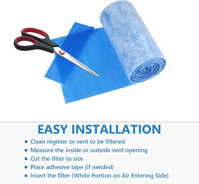 12x90 Inch Cut to Fit Air Filter Roll - Image 3