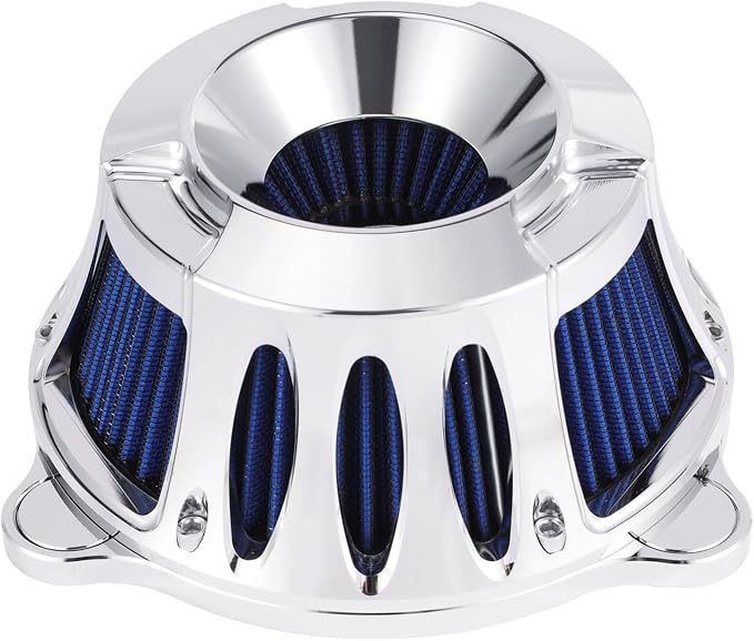 Air Cleaner Motorcycle Air Filter Intake System Kit Fit by BravemaMotorcycleAccessories