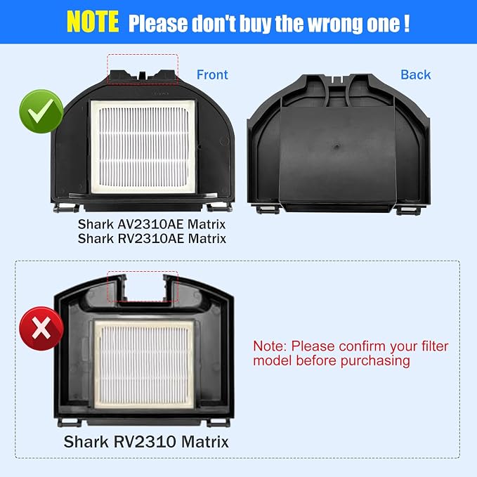 RV2310AE Replacement Parts for Shark AV2310AE/RV2320S/RV2300S/UR2350AE/UR2360S - Image 4