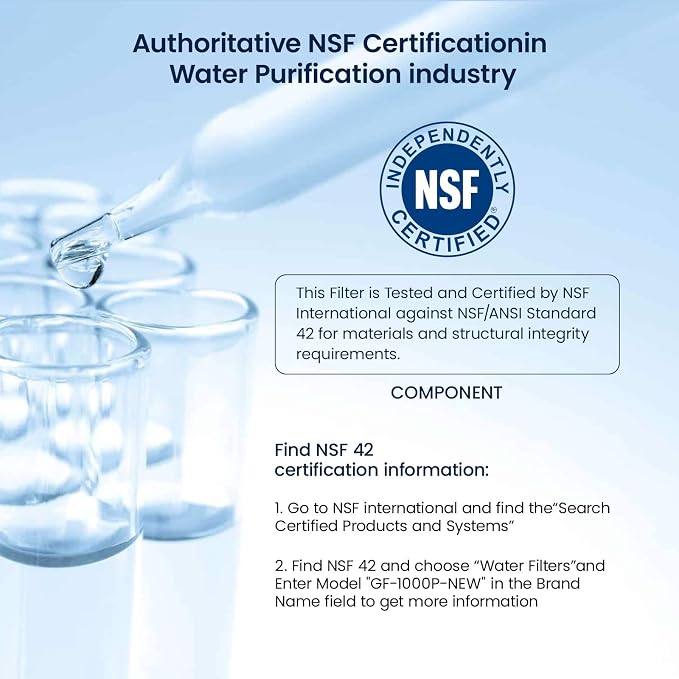 GLACIER FRESH LT1000PC Replacement Water Filter, Compatible - Image 3