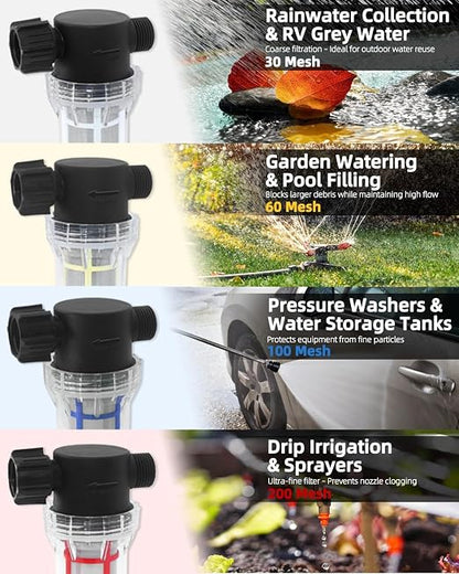GIEX 100 Mesh Garden Hose Filter - Image 8