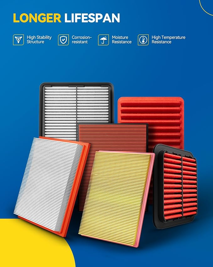 PHILTOP Engine Air Filter, CA8768 Compatible - Image 5