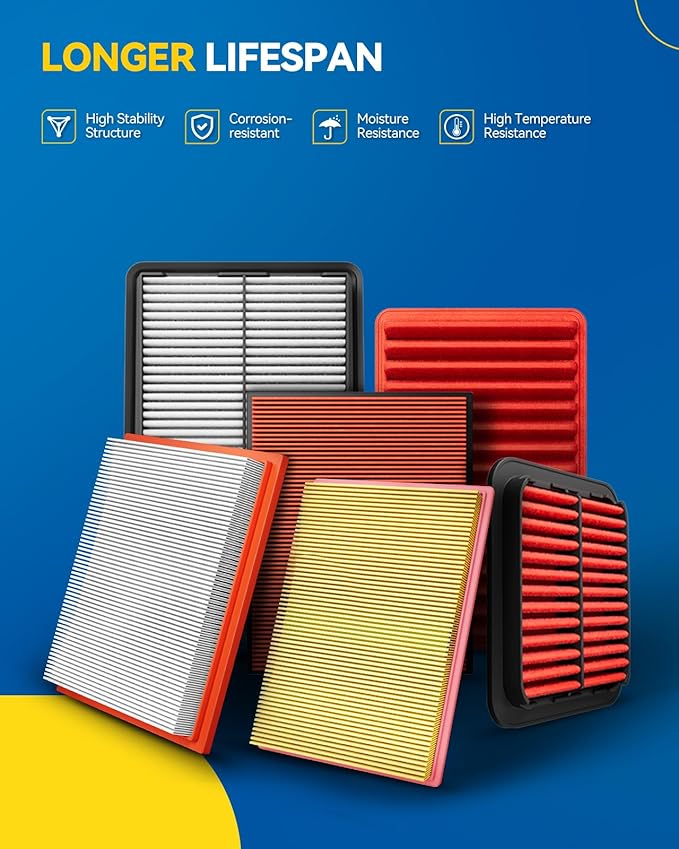 PHILTOP Engine Air Filter, CA11946 Compatible - Image 5