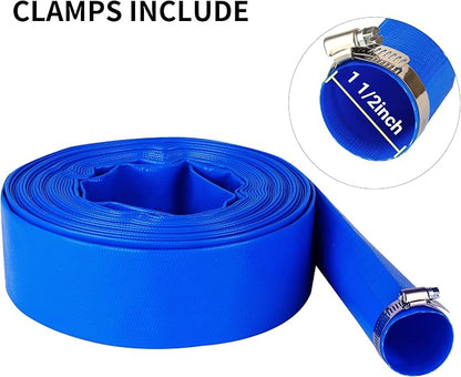 1-1/2" x 25 FT Pool Backwash Hose, - Image 3