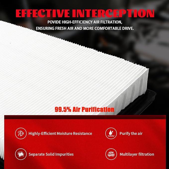 Engine Air Filter, CA12295 Replacement - Image 3