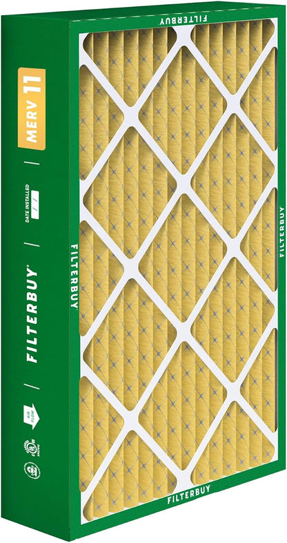 Filterbuy 15.75x27.63x3.50 Air Filter MERV 11 Superior Pet & Allergy Defense - Image 9
