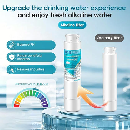 ICEPURE Alkaline RWF5800A-AL Refrigerator Water Filter and Air Filter - Image 5