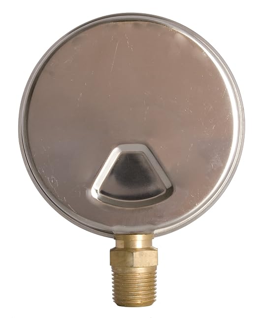4" Oil Filled Vacuum Pressure Gauge - Image 3