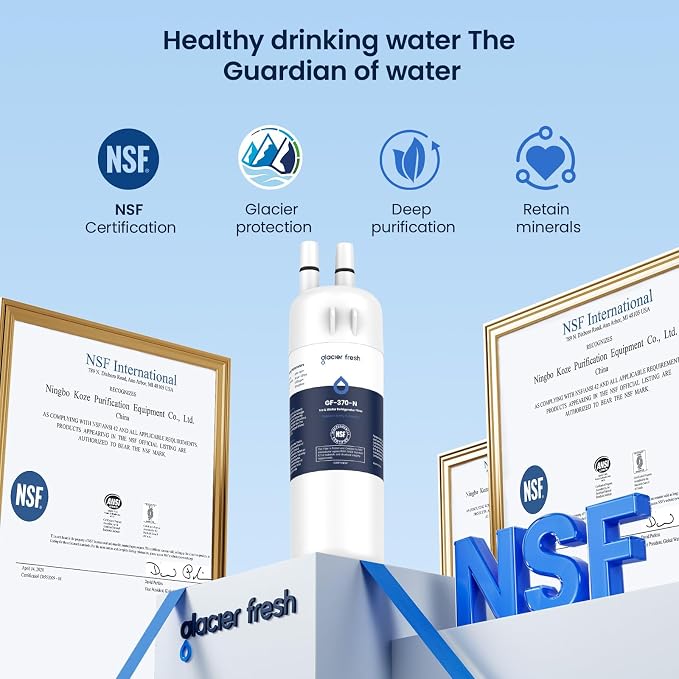 GLACIER FRESH EDR1RXD1 Refrigerator Water Filter Compatible - Image 4